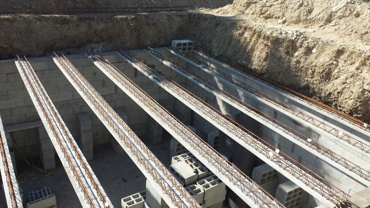 Fondations et ferraillage dalle béton